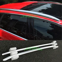 for audi a3 2014 2015 2016 2017 2018 aluminium alloy silver top roof rails rack side bars decoration trim cover high quality