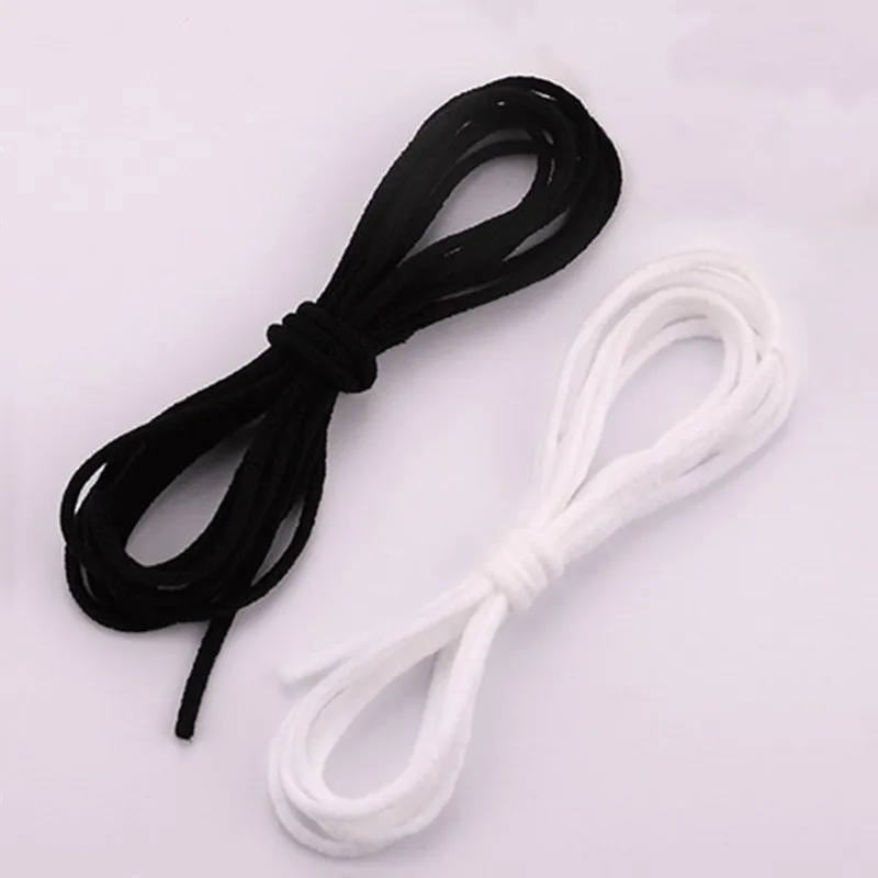 Маски Эластичная лента канатная Резиновая шнура 3 мм маска уха подвесной шнур