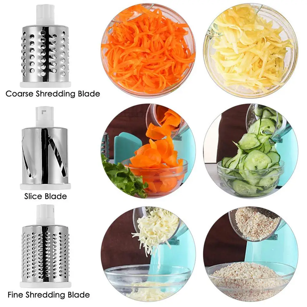 manual vegetable cutter slicer multifunctional round mandoline slicer potato cheese kitchen gadgets kitchen accessories free global shipping