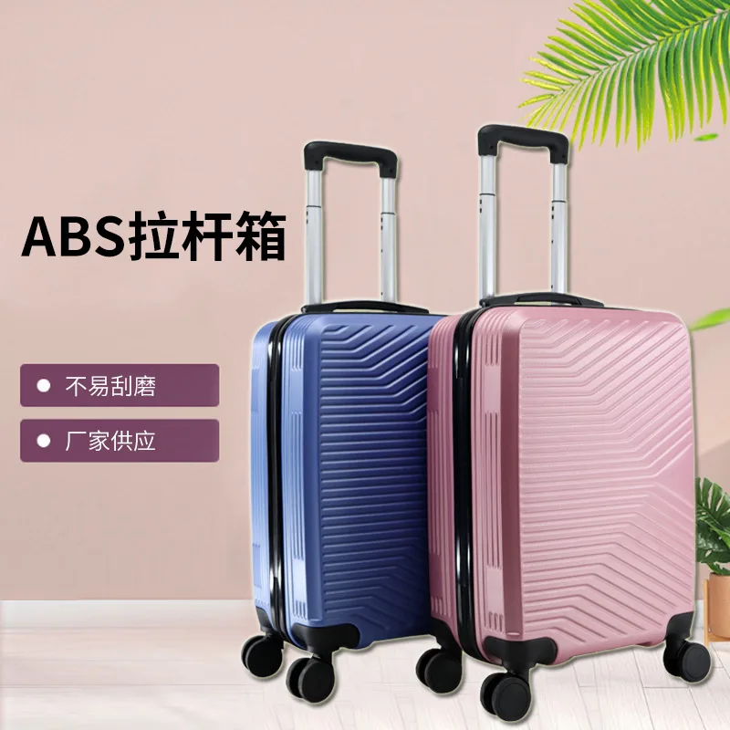 

New ABS Trolley Case universal wheel trunk is not easy to scratch code lock men's and women's go out large capacity suitcase
