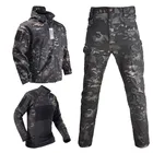 Мужская Военная униформа, камуфляжный Тактический пиджак и брюки для страйкбола, комплект одежды, армейский костюм ACU CP, боевой пиджак и брюки и рубашка, новинка