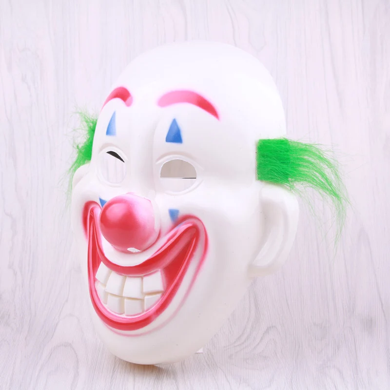 Clwon Joker Joaquin маска Феникса маскарадный реквизит ПВХ маски на Хэллоуин Джокер