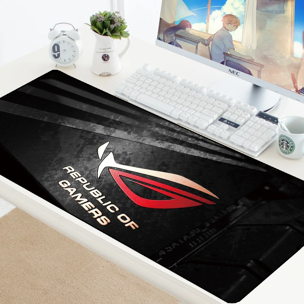 ASUS игровой коврик для мыши большой геймер компьютерный XL поверхность Mause
