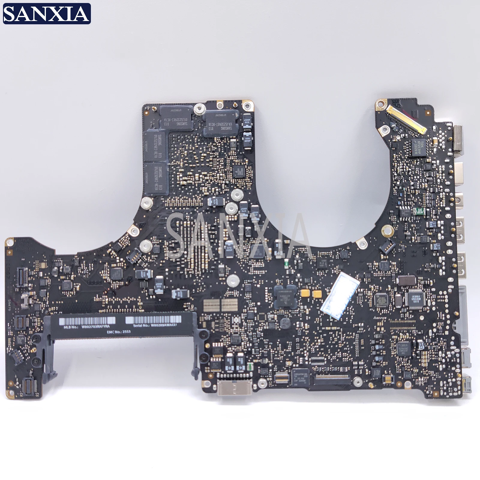 KEFU 820-2850-A материнская плата для ноутбука Apple Macbook A1286 2010 оригинальная I5-520M |