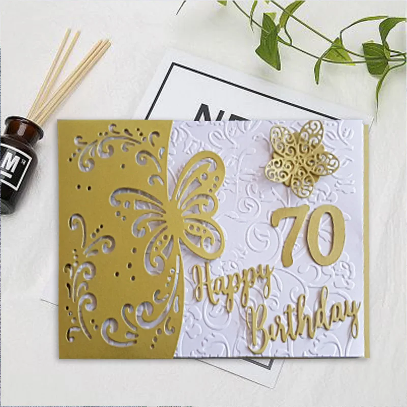 Бабочка кружева металла резки штампы границы для рукоделия Скрапбукинг свадьбы