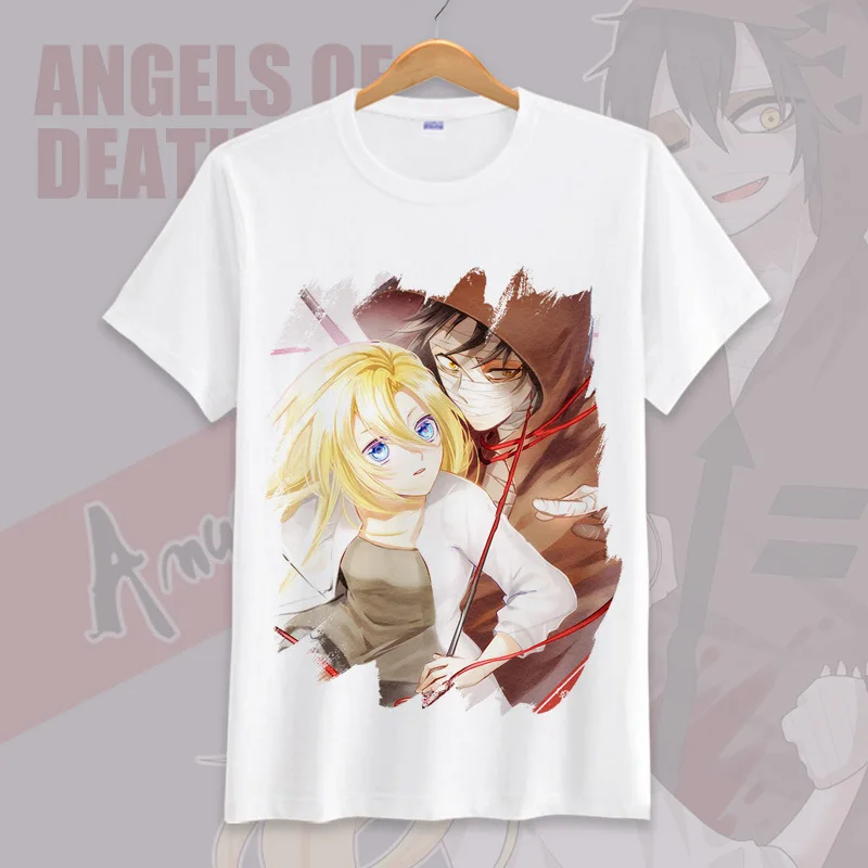 Футболка для косплея ангелов смерти из японского аниме футболка Rachel Gardner Айзек