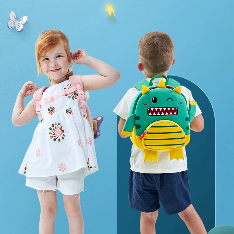 Школьные ранцы для мальчиков и девочек детские рюкзаки с 3D принтом синего Кита