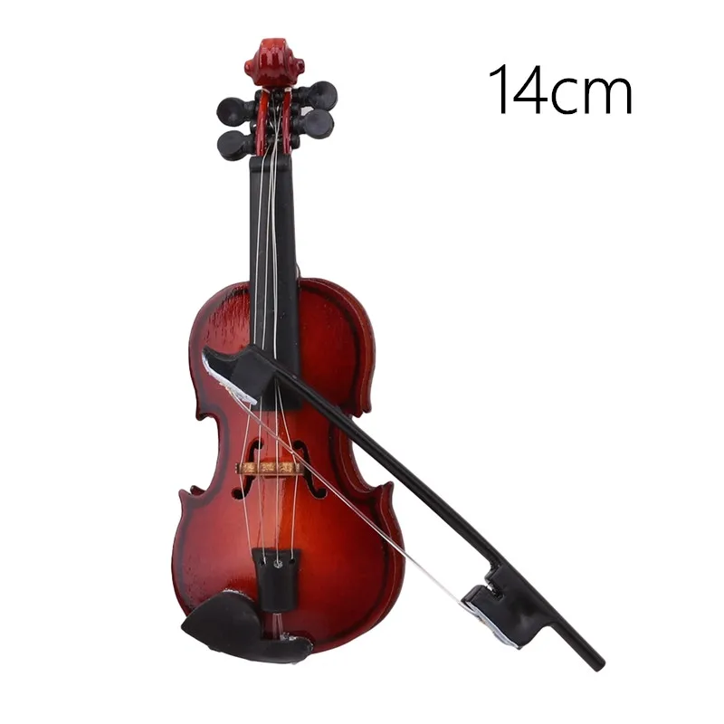 Коллекция деревянных музыкальных инструментов 14/16 см декоративные украшения