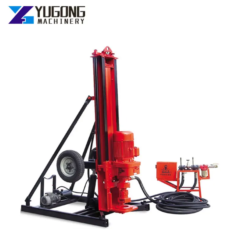 YGD-70 Portable Open-Air Blasting Hole DTH Drilling Rig Electric Borehole Drill Machinery for Construction Quarry Rock Blast | Инструменты
