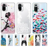 For Xiaomi Redmi Note Case Silicon Soft Tpu For Redmi Note Pro Global Version Phone Cover Note 10s Bumper Etui Funda