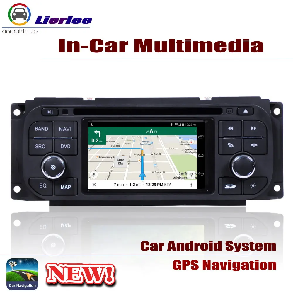 Для Chrysler LHS 1998-2001 автомобильный Android DVD GPS плеер навигационная система HD экран