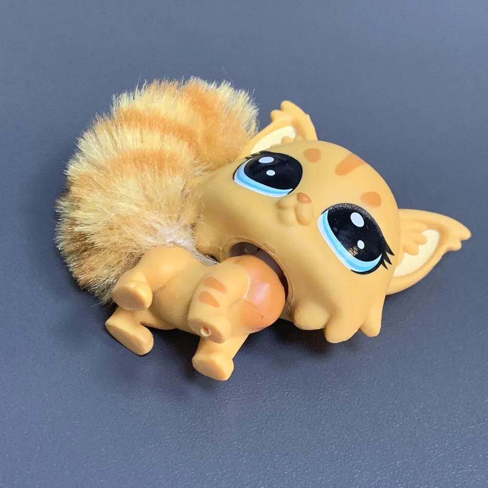 Littlest Pet LPS G5.5 мейн-кун кошка пушистый хвост Mainely Flufftail #79 экшн-фигурки HTF детская