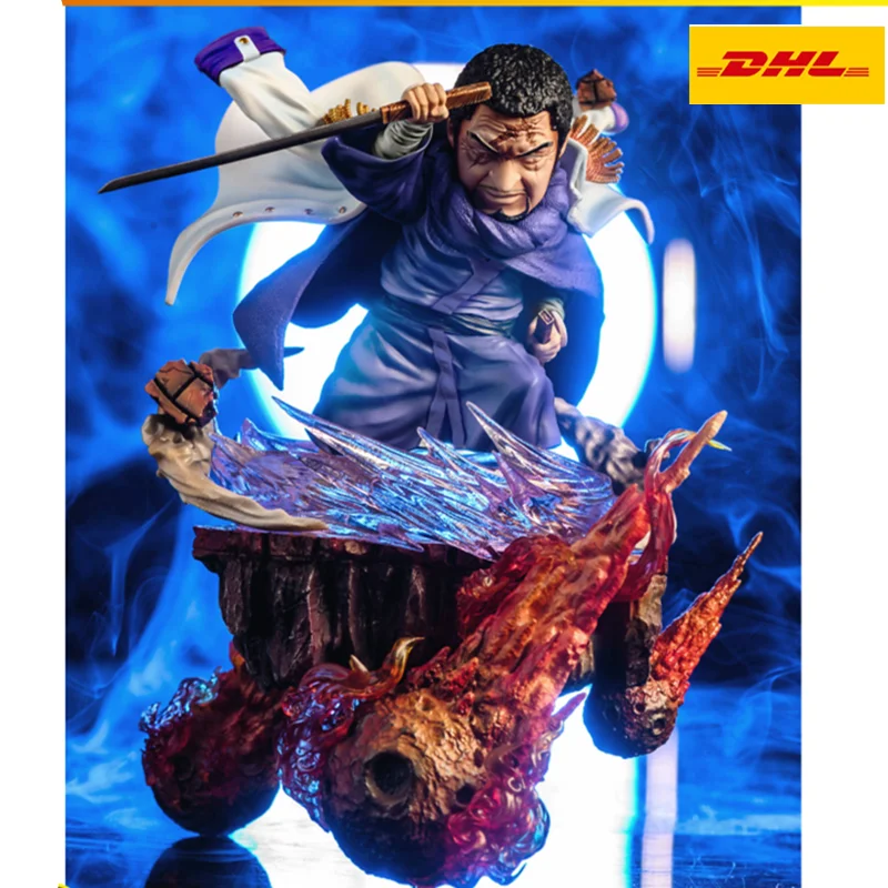 

6.1" G5 FIVE One Piece Statue Fujitora Isshiou Bust Original Version Full-Length Portrait SD Ratio Action Figure Toys 15 CM