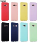 Силиконовый чехол для Samsung Galaxy S21 S20 Ultra S10 E S9 S8 Plus S21Plus S10Plus, матовый мягкий чехол