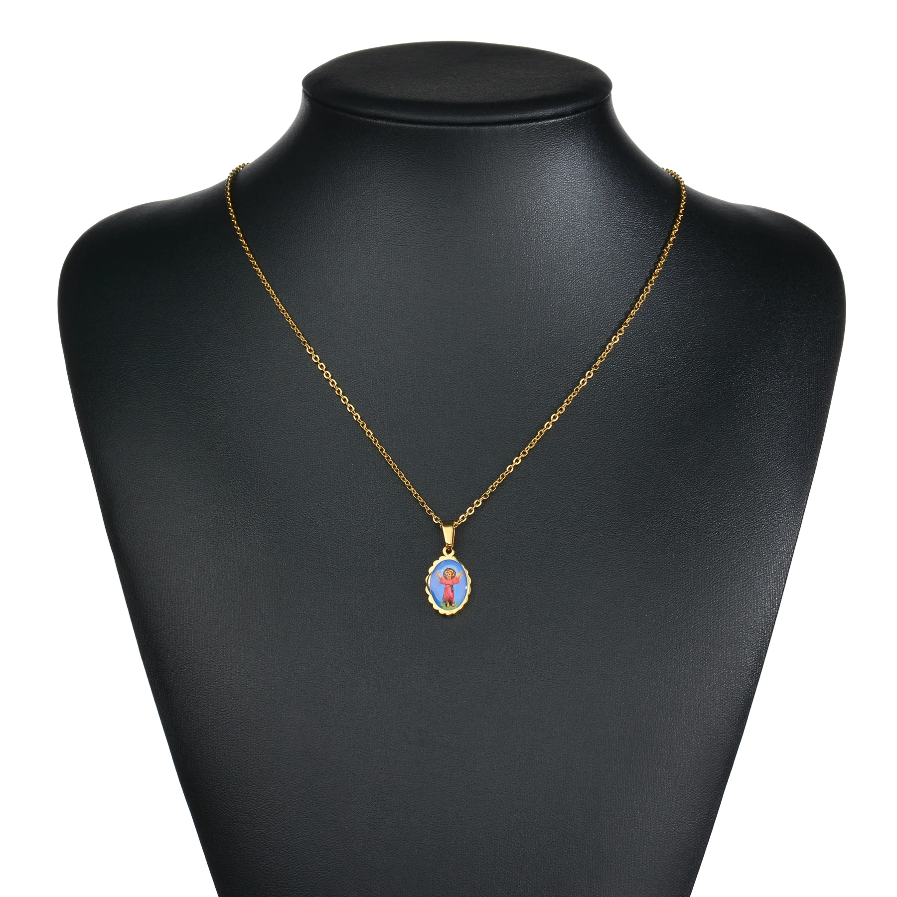 Цепочка с подвеской в виде сердца из нержавеющей стали | Украшения и аксессуары