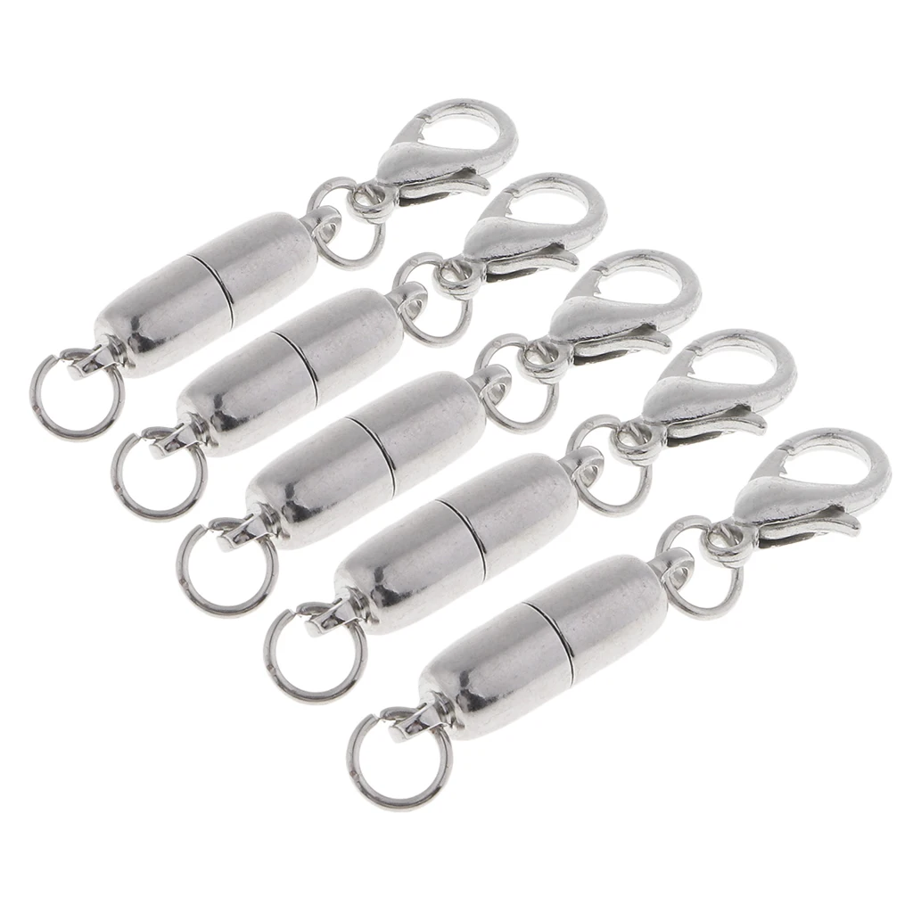 

5 Pcs Copper Clasps Jewelry Plugs DIY Jewelry Accessories Clasps
