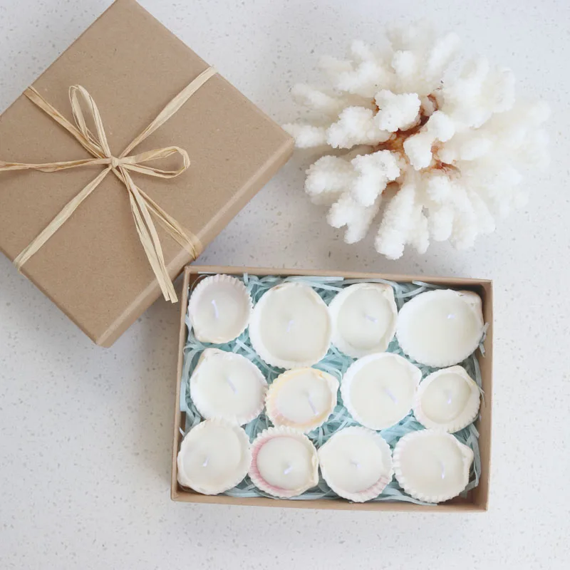 Бесплатная доставка (1 коробка/набор) натуральная ароматерапия в виде ракушки