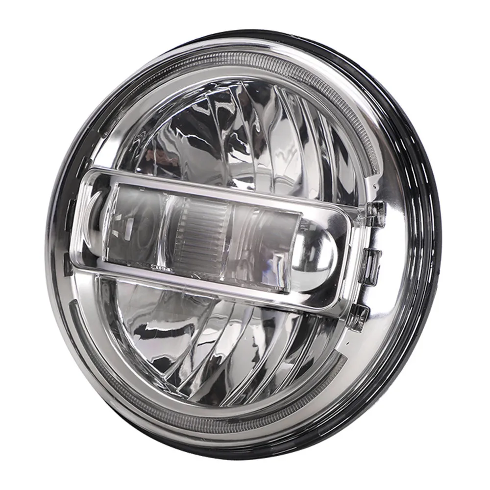 Универсальный 5,75/7 дюймов 90 Вт мотоциклетный светодиодный проектор фар для Harley Touring Softail Heritage Street Glide Road King налобный фонарь