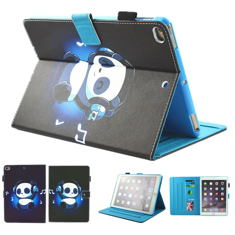 Модный чехол подставка с изображением дельфина для Apple iPad Air 1 2 5 6 New 9 7 2017 2018 5th 6th