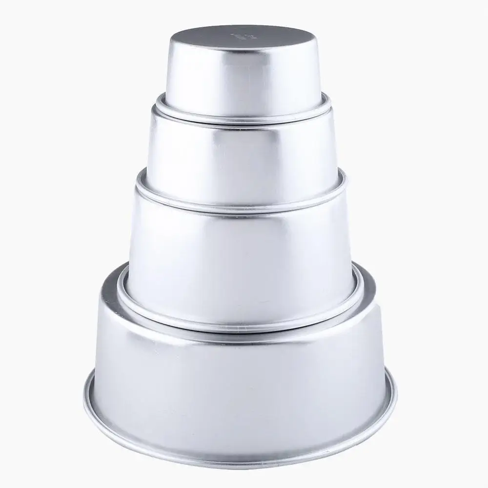 2568 Inch Round Bakeware Cake Mold Tin Pan Bakeware Cake Pans for Kitchen Mould Tray Aluminum Alloy Non-Stick Baking Mould (art.: 3a36828348d) - 3a36828348d