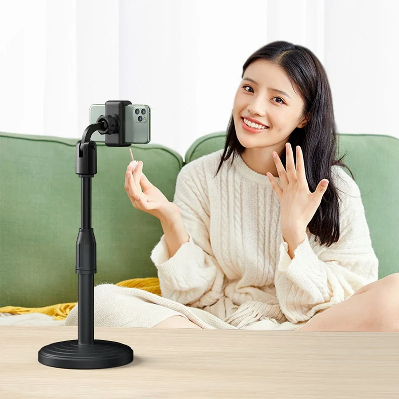 

Multi-functional Retractable Mobile Phone Stand For Live Broadcast Desk Table Clip Table Bracket Mount Cell Phone Support Holder