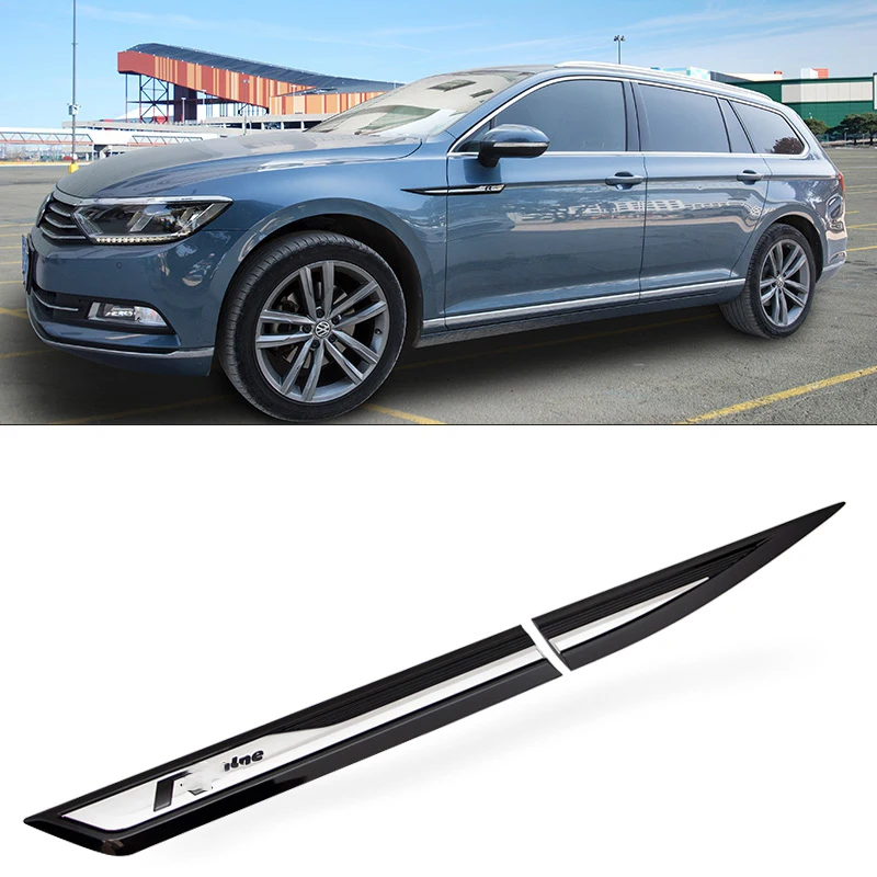 

Автомобильные детали, Эмблема с 4 движениями, оригинальная наклейка-эмблема на дверь, наклейка, накладка, автомобильный Стайлинг, подходит для Volkswagen Passat B8, вариант 2016 +