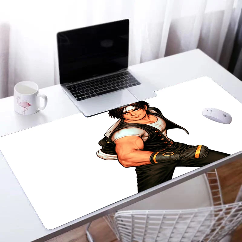 

Mouse pad King Of Fighters Computer Laptop Anime Keyboard Mouse Mat Large Mousepad Keyboards Gamers Decoracion Desk Mat