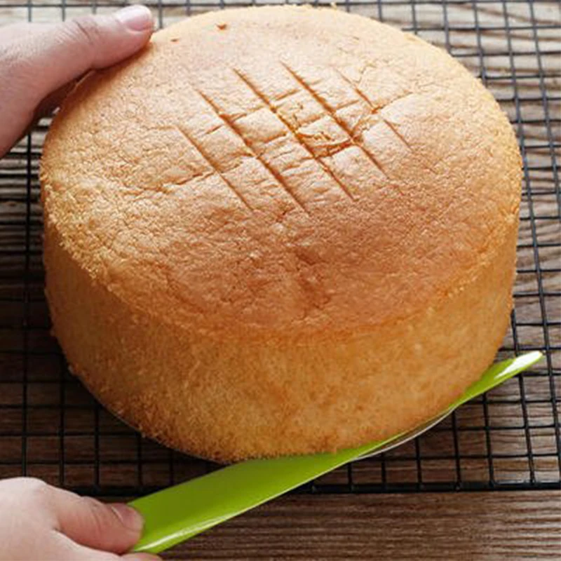 Пластик прочный Fondan Торт зачистки Нож для теста скребок/лазерный резак машина