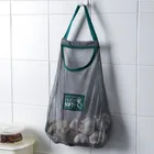 Горячее предложение! Распродажа! Многоразовая сумка для хранения дышащая сетчатая сумка подвесная сумка-Органайзер для фруктов и овощей многофункциональная организация для хранения кухни