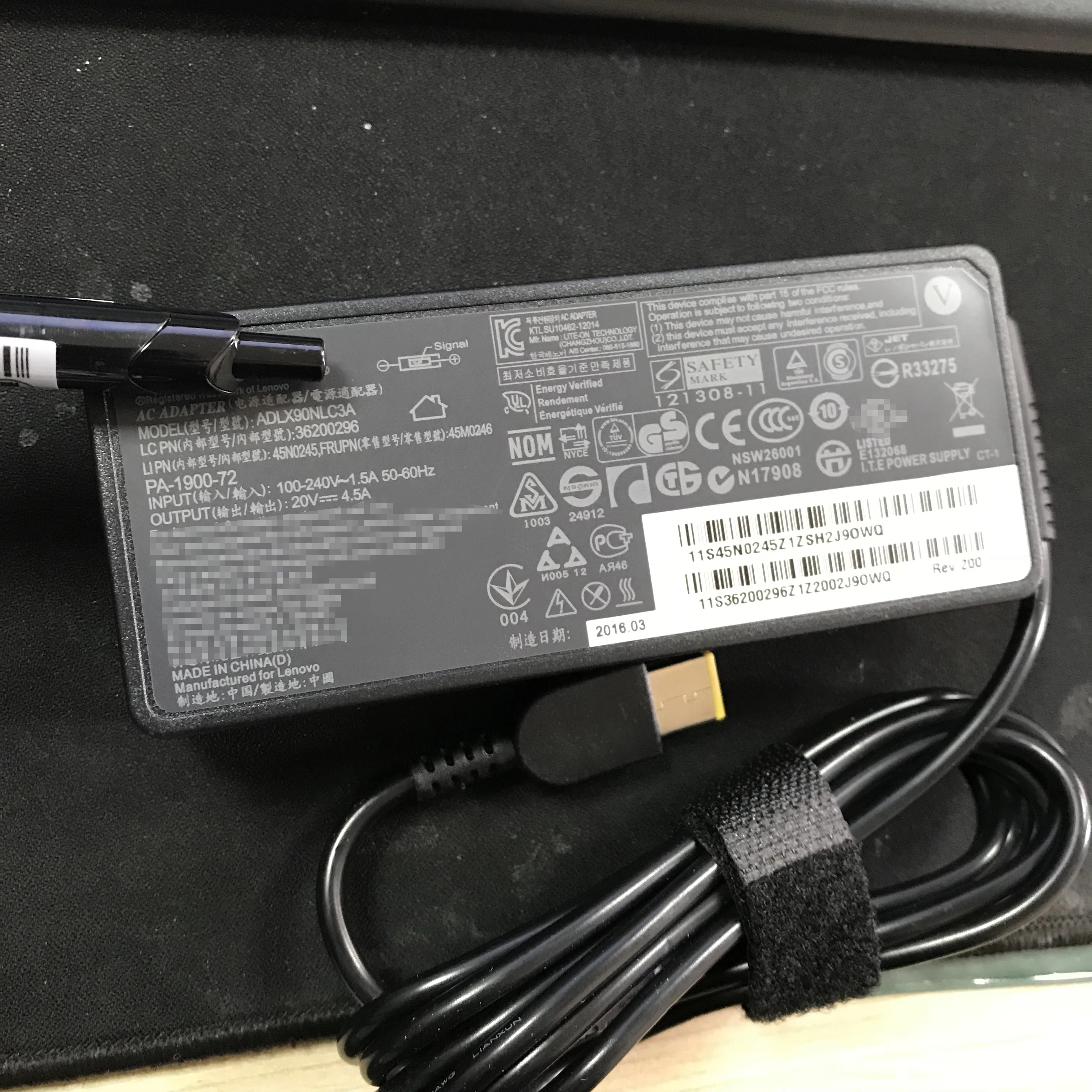 Адаптер питания для Lenovo IdeaPad G405s G500s G505s G510 G700 S210 Touch S510p U330p U430 зарядное устройство