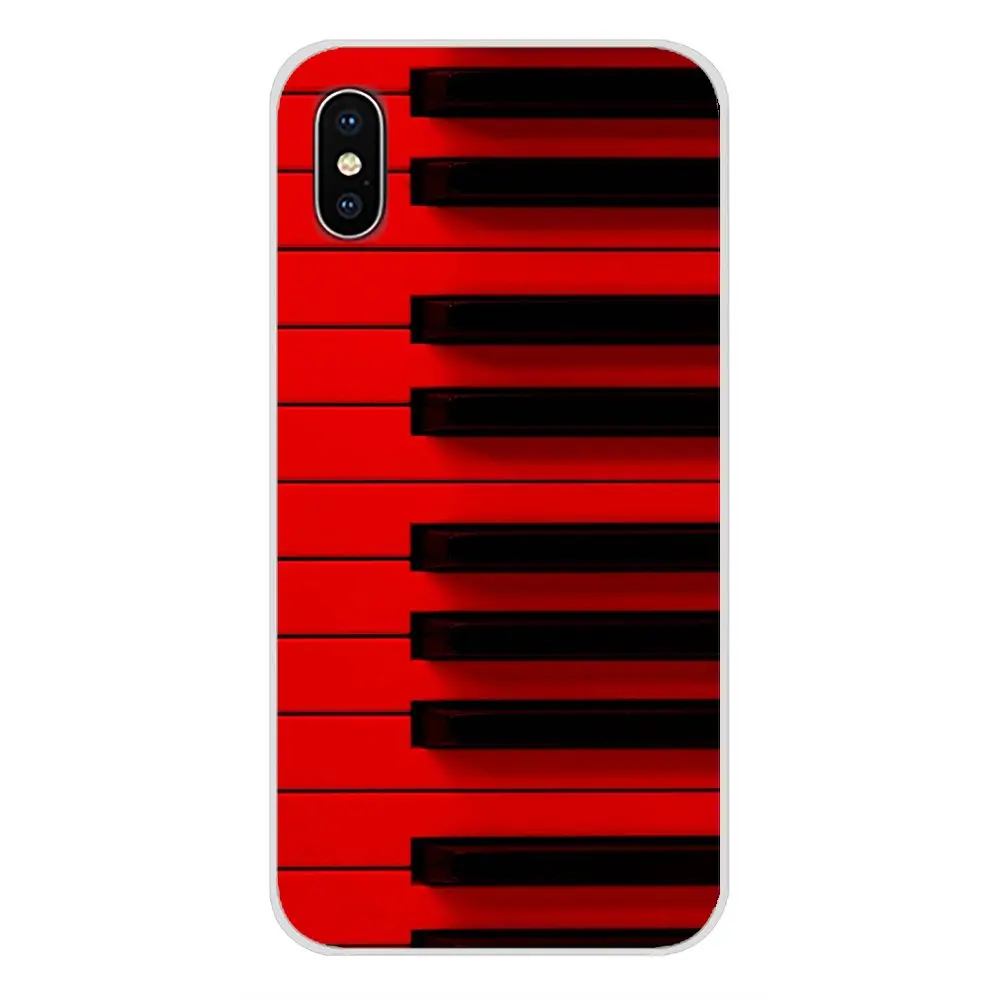 Music piano keyboard Accessories Phone Cases Covers For Xiaomi Redmi 4A S2 Note 3 3S 4 4X 5 Plus 6 7 6A Pro Pocophone F1 | Мобильные