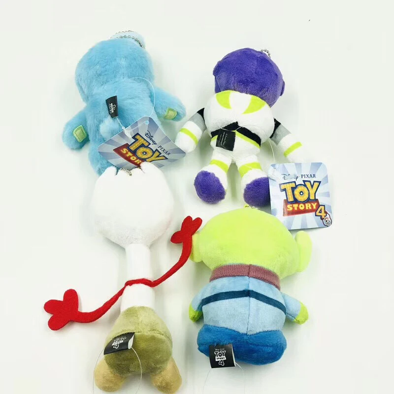 

Pixar Movie Toy Story 4 Plush Forky Woody Bunny Alien Buzz Lightyear Potato Head Stuffed Plush Doll Toy Keychain For Kids