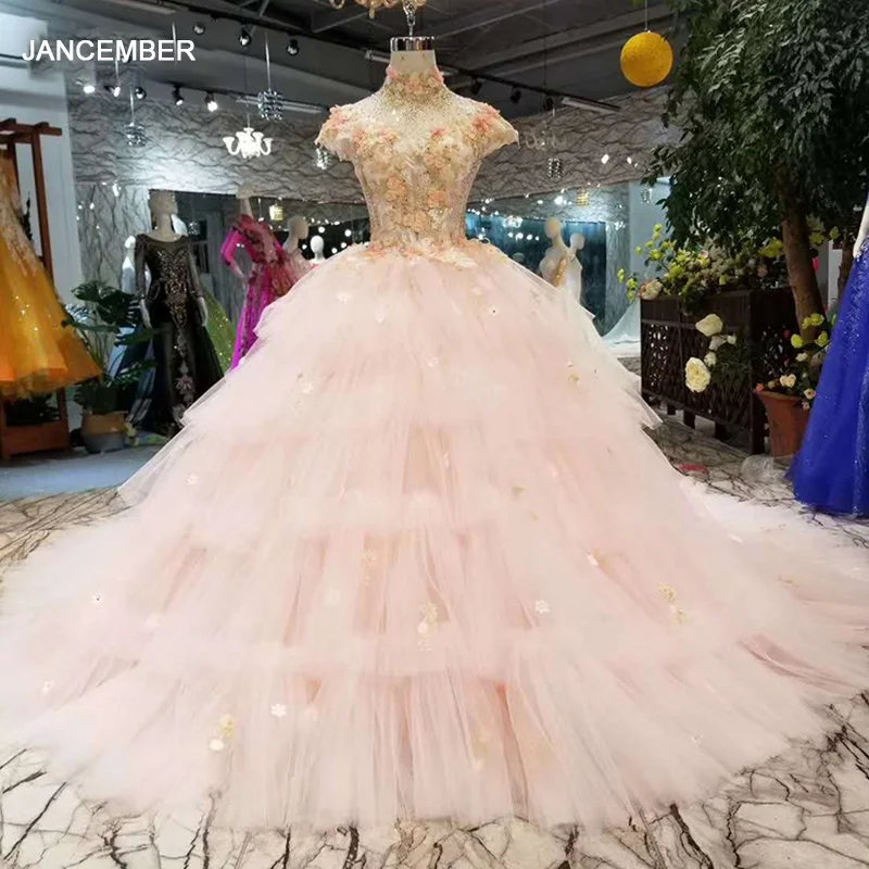 Новое поступление сказочные розовые вечерние платья пикантное вечернее платье