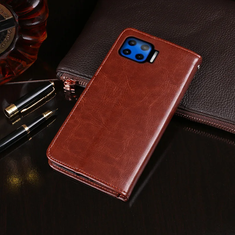 

For Motorola Moto G 5G Plus Case Flip Wallet Leather Capa Phone Case for Moto G 5G Plus Cover