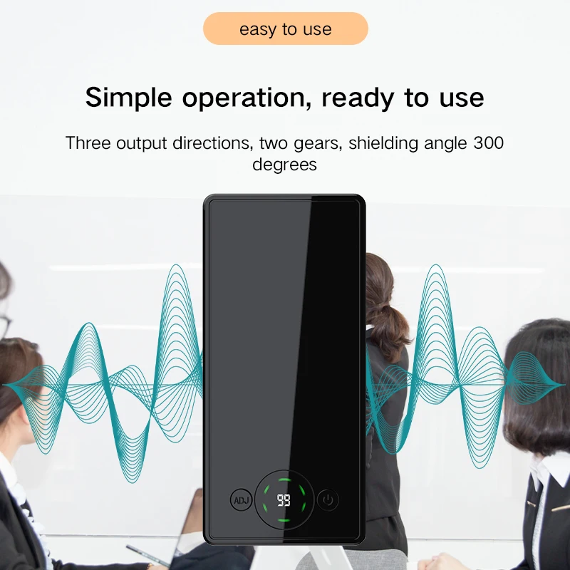 anti recording jammer handheld portable anti mobile phone recording pen shield office meeting anti eavesdropping conversation free global shipping