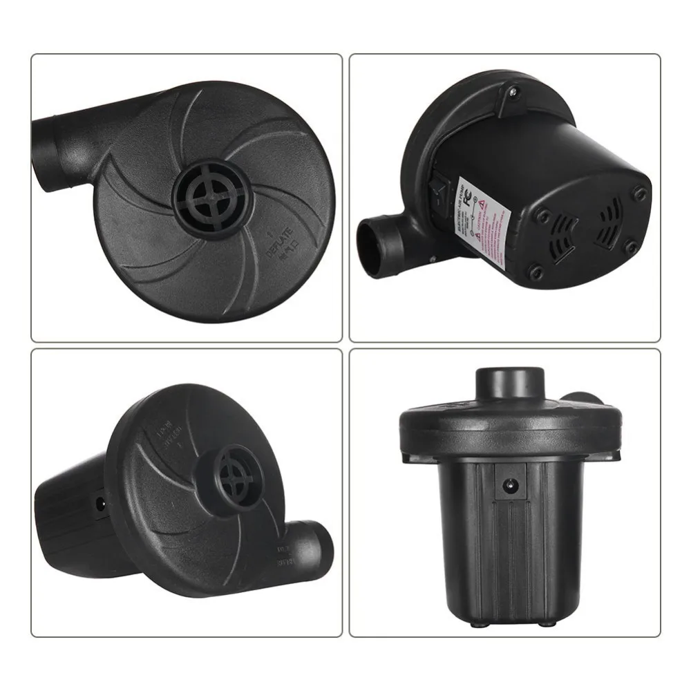 

Air Pump Inflatable Pump Electric Air Mattress Camping Pump Air Compressor Portable Inflator Air Pump For Home Use EU US UK Plug