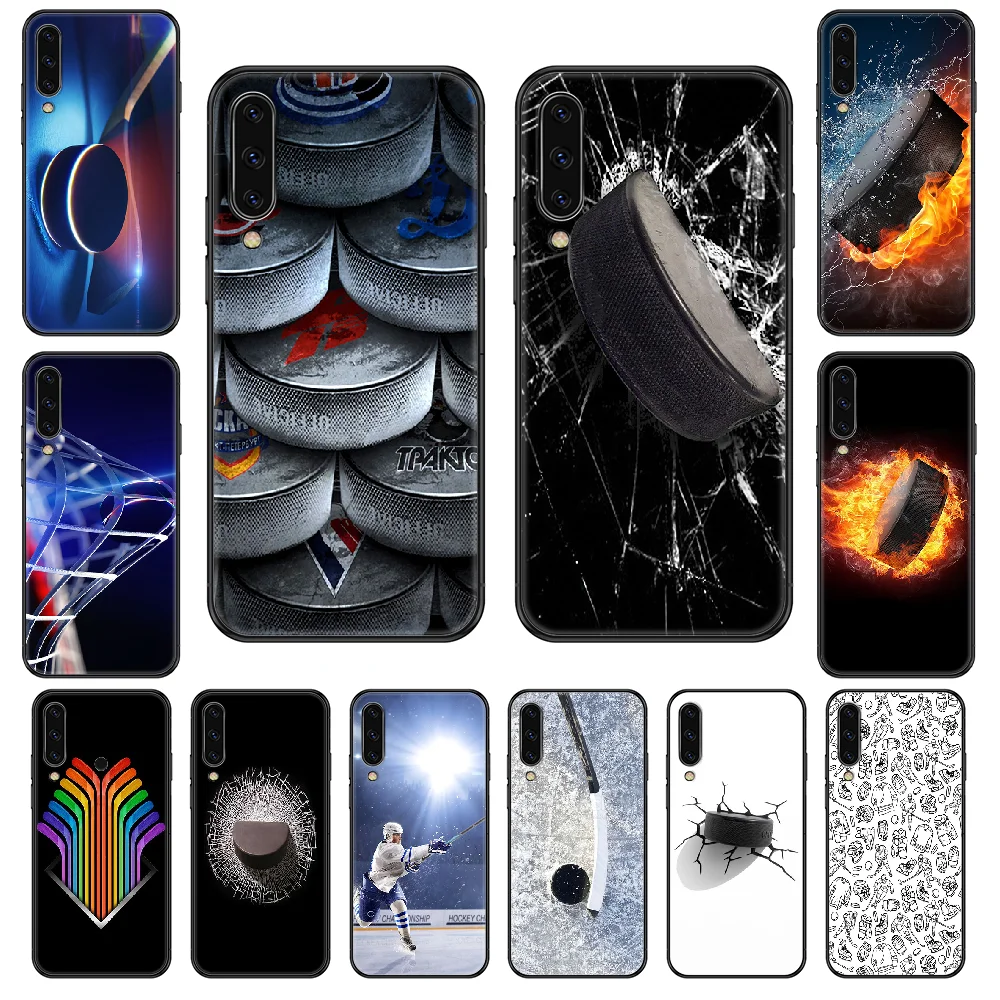 

Ice Hockey Rink Phone case For Samsung Galaxy A 3 5 8 9 10 20 30 40 50 70 E S Plus 2016 2017 2018 2019 black 3D bumper painting