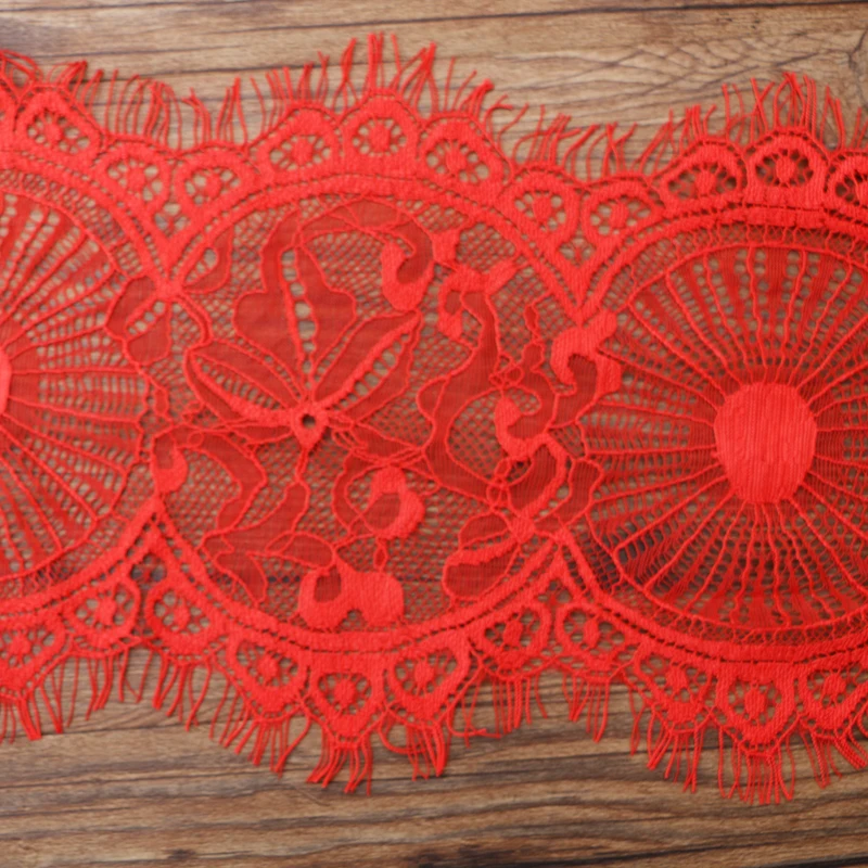 3 ярда Ширина 17 см модная Высококачественная кружевная ткань ручной работы