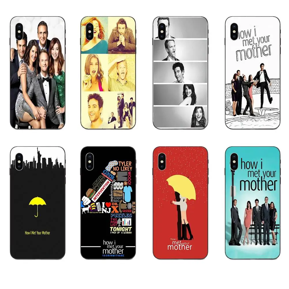 Himym How I Met Your Mother Защитный Мягкий Силиконовый ТПУ черный чехол для телефона Huawei Mate