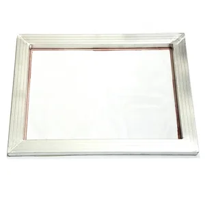 Трафаретная печать, алюминиевая рама, растянутая 41 см * 51 см с белым 32T-120T, шелкография, полиэфирная сетка для печатных плат