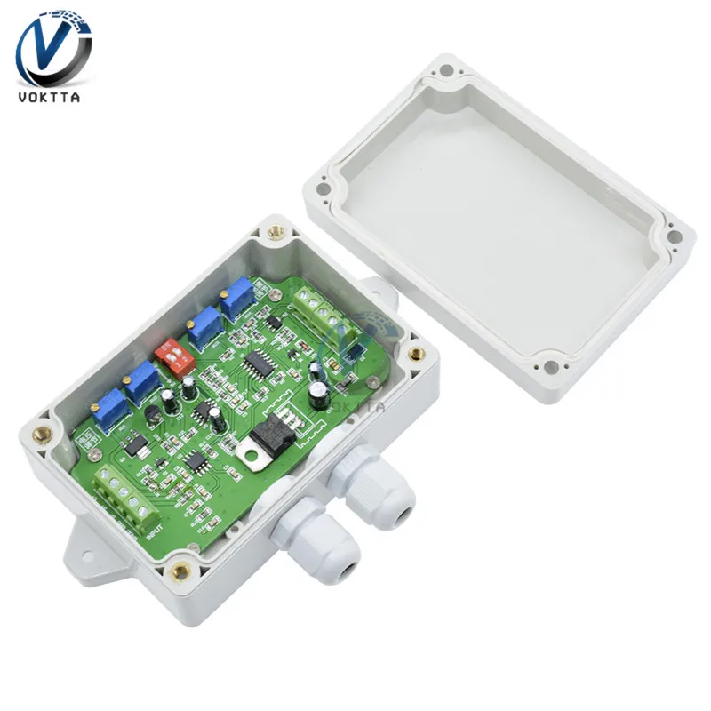 DC 12 V 24 4-20MA тензодатчика усилитель преобразователя датчик взвешивания нагрузки