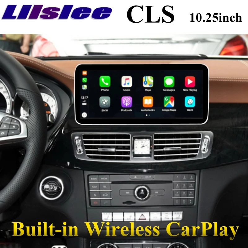 Для Mercedes Benz MB CLS Class W218 2010 ~ 2019 NTG CarPlay Car Radio GPS навигация Liandlee автомобильный