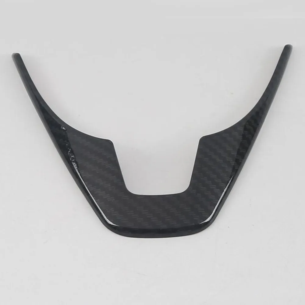 

Trim Steering Wheel Cover 3PCS/kit Carbon Fiber Style For Honda CRV 2017-2021