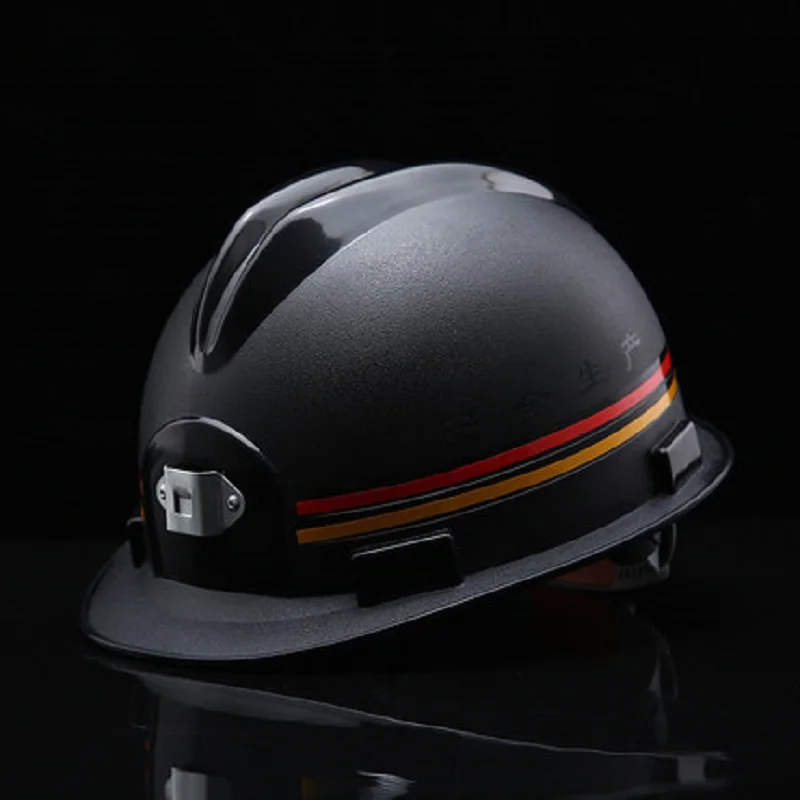 Защитный шлем на месте матовая Светоотражающая полоса из АБС для подземных шахт