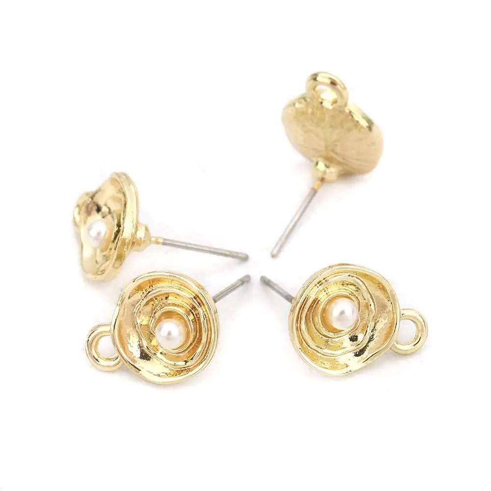 8 сезонов цинковый сплав и акрил серьги с имитацией жемчуга гвоздики фурнитура