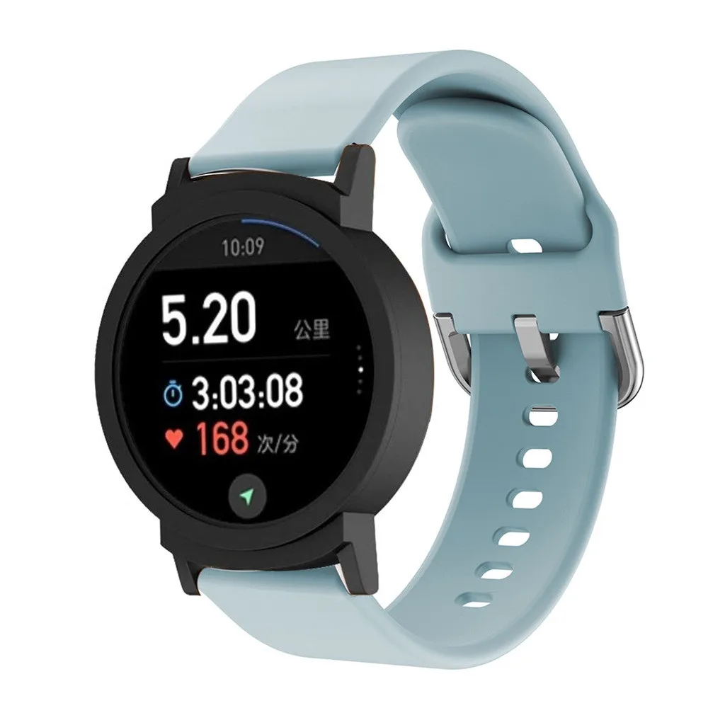 Сменный силиконовый ремешок для наручных часов браслет Ticwatch E регулировка длины