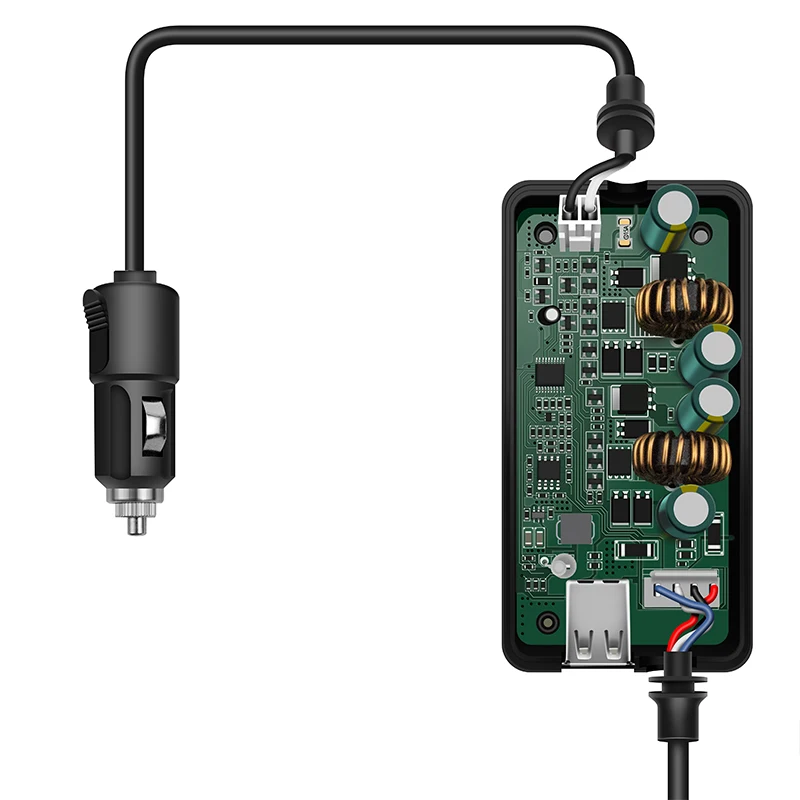 Умное зарядное устройство для автомобиля 5 в 1 с USB портом и пультом ДУ|Зарядные