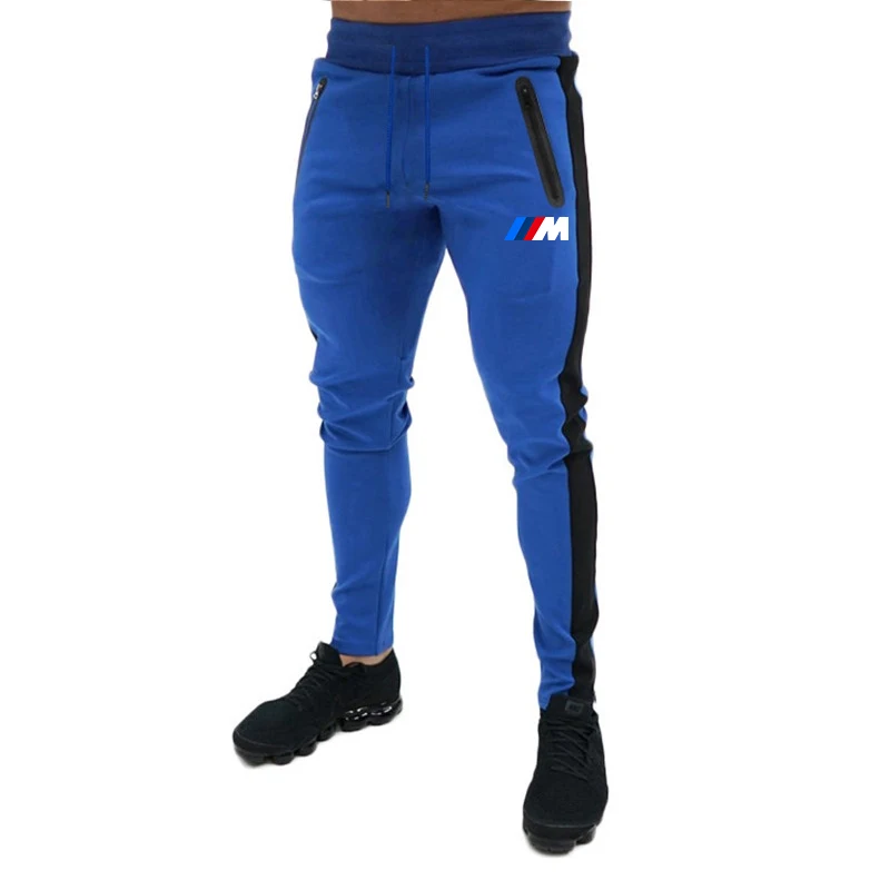 

New Brand Fashion Men's Patchwork Track Pants Long Trousers Tracksuit Fitness Workout Joggers Sweatpants Casual Sweatsuit Pants
