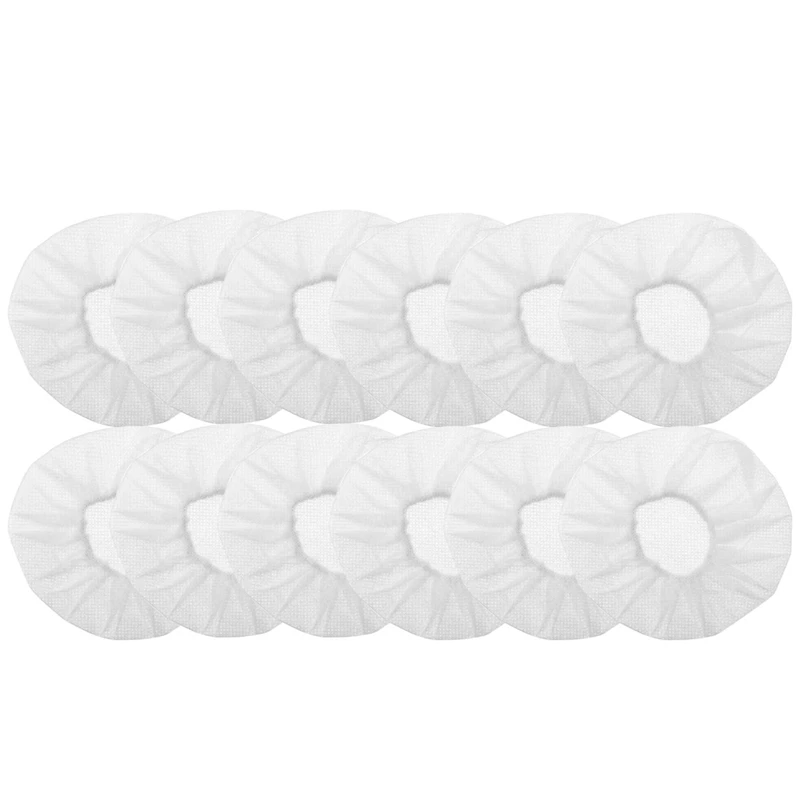 

100Pcs Disposable Headphone Ear Covers Non-Woven Earpad Covers Stretchy Earcup Covers Fit for Most on Ear Headphones