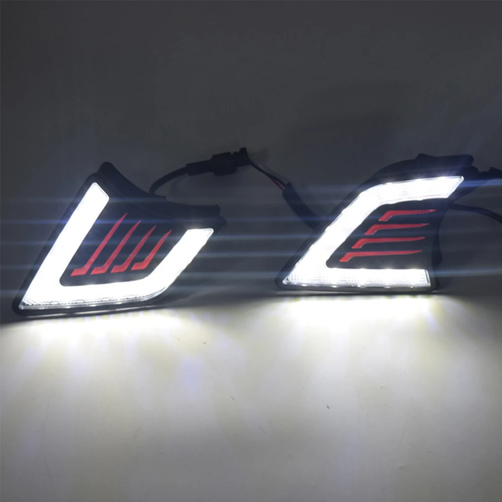 1 комплект DRL для Тойоты Hilux Vigo 2012 ~ 2014 светодиодный Дневной светильник